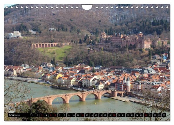 Produktbild: Historisches Heidelberg (Wandkalender 2026 DIN A4 quer), CALVENDO Monatskalender