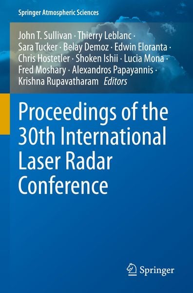 Produktbild: Proceedings of the 30th International Laser Radar Conference