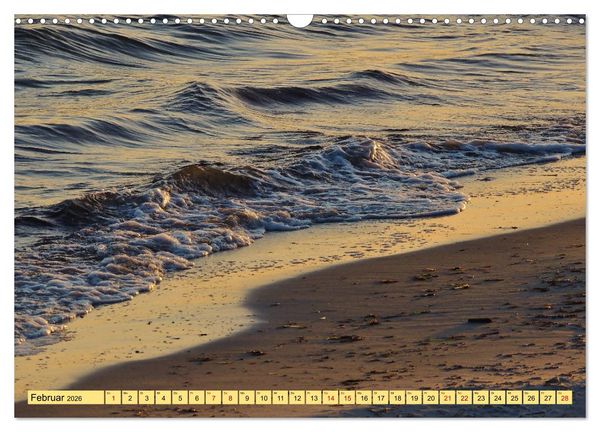 Produktbild: Sonne, Sand und Meer. Farben der K&uuml;ste (Wandkalender 2026 DIN A3 quer), CALVENDO Monatskalender