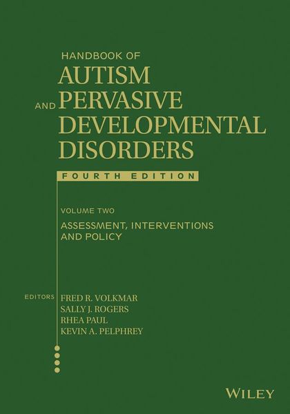 Produktbild: Handbook of Autism and Pervasive Developmental Disorders, Volume 2