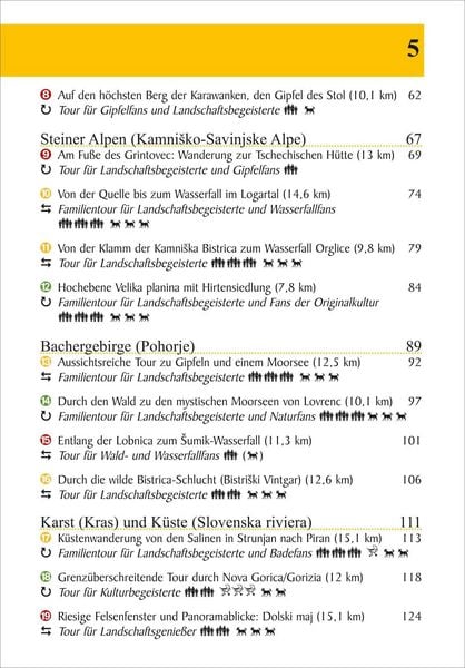 Produktbild: Slowenien 25 Wanderabenteuer zwischen Alpen und Adria