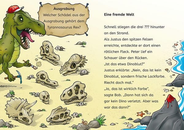 Produktbild: Die drei ??? Kids, B&uuml;cherhelden 2. Klasse, Achtung, Dinos!