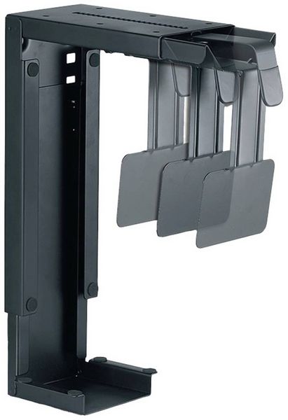 Produktbild: Neomounts PC Halterung Untertisch CPU-D100BLACK CPU-D100BLACK Schwarz Belastbar bis=30 kg