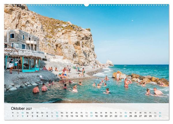 Produktbild: Insel Kos - Badeparadies der S&uuml;d&auml;g&auml;is (Wandkalender 2027 DIN A2 quer), CALVENDO Monatskalender