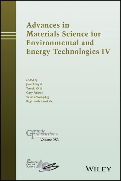 Produktbild: Advances in Materials Science for Environmental and Energy Technologies IV