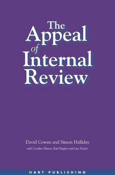 Produktbild: The Appeal of Internal Review