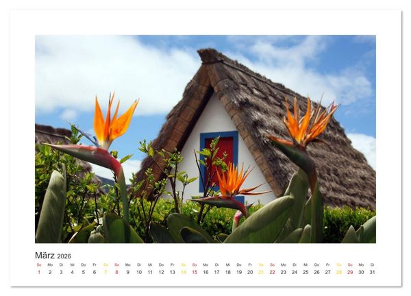 Produktbild: Madeira (hochwertiger Premium Wandkalender 2026 DIN A2 quer), Kunstdruck in Hochglanz
