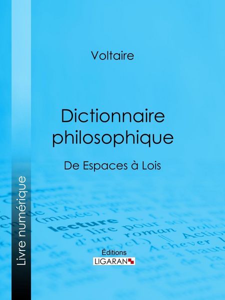 Produktbild: Dictionnaire philosophique