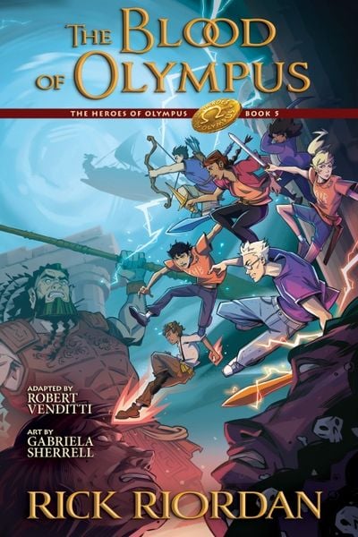 Produktbild: Heroes of Olympus, The, Book Five: The Blood of Olympus, the Graphic Novel