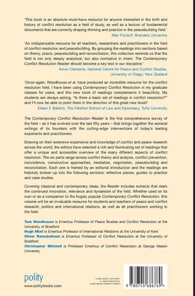 Produktbild: The Contemporary Conflict Resolution Reader