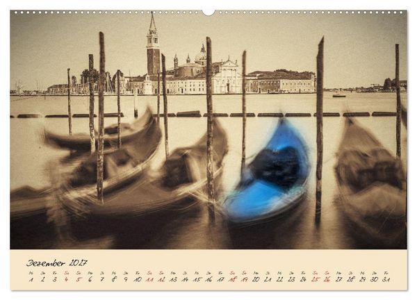 Produktbild: Venedig Seppia e tinta (Wandkalender 2027 DIN A2 quer), CALVENDO Monatskalender