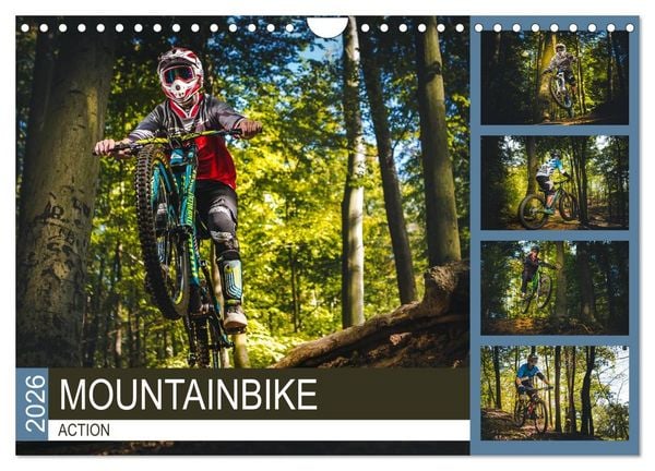 Produktbild: Mountainbike Action (Wandkalender 2026 DIN A4 quer), CALVENDO Monatskalender