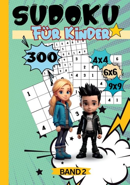 Produktbild: Sudoku Buch f&uuml;r Kinder