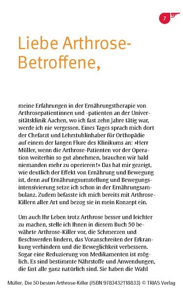 Produktbild: Die 50 besten Arthrose-Killer
