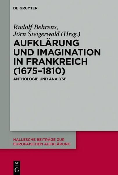 Produktbild: Aufkl&auml;rung und Imagination in Frankreich (1675-1810)