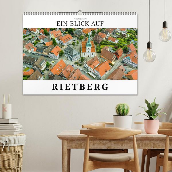 Produktbild: Ein Blick auf Rietberg (Wandkalender 2026 DIN A2 quer), CALVENDO Monatskalender