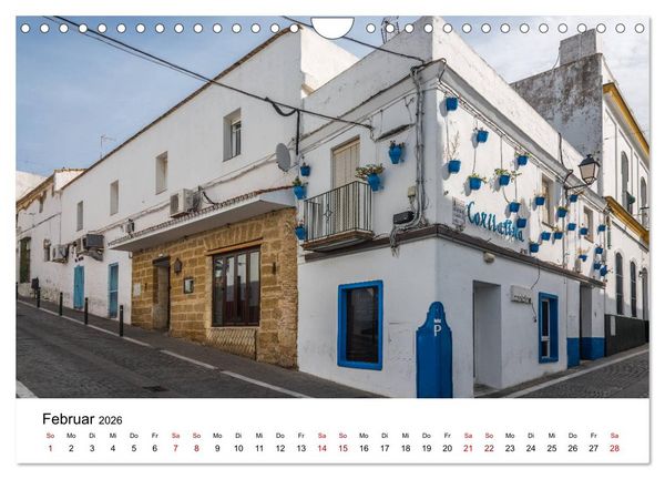 Produktbild: Conil de la Frontera - Ein traumhaftes andalusisches Dorf am Atlantik (Wandkalender 2026 DIN A4 quer), CALVENDO Monatskalender