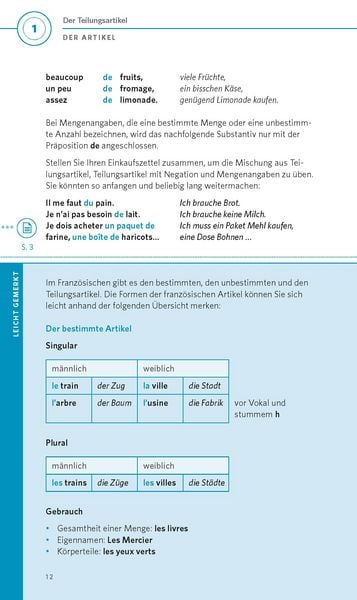 Produktbild: PONS Grammatik kurz & b&uuml;ndig Franz&ouml;sisch