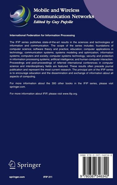 Produktbild: Mobile and Wireless Communication Networks