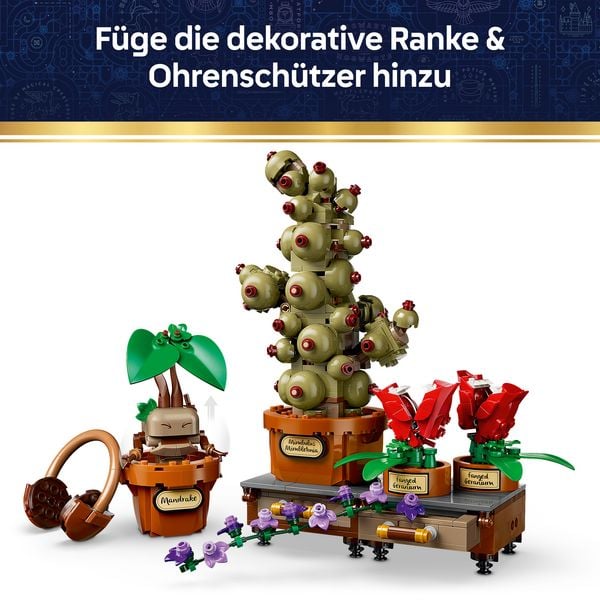 Produktbild: LEGO Harry Potter 76474 Schloss Hogwarts: Kr&auml;uterkunde-Pflanzen, Spiel