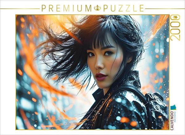 Produktbild: CALVENDO Puzzle Japanerin in einer verworrenen Traumwelt | 2000 Teile Lege-Gr&ouml;&szlig;e 90x67cm Foto-Puzzle f&uuml;r gl&uuml;ckliche Stunden