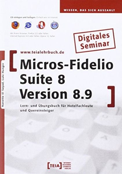 El Sayad, N: MICROS-Fidelio SUITE 8 Version 8.9/DVD-ROM