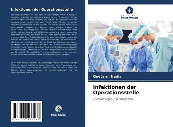Infektionen der Operationsstelle, Taschenbuch von Guetarni Nadia, Verlag Unser Wissen, 9786204436579