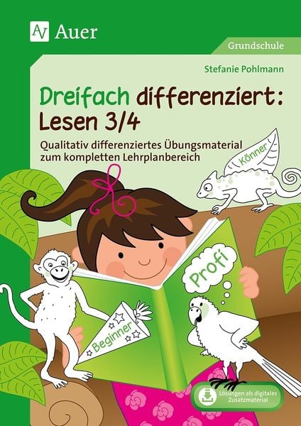 Produktbild: Dreifach differenziert Lesen 3/4