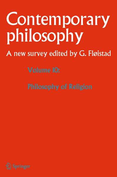 Produktbild: Volume 10: Philosophy of Religion
