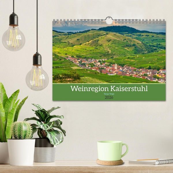 Produktbild: Weinregion Kaiserstuhl (Wandkalender 2026 DIN A4 quer), CALVENDO Monatskalender