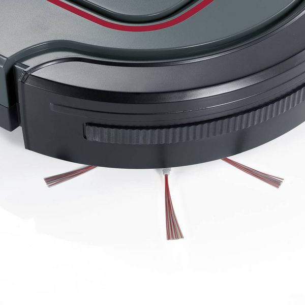 Produktbild: Severin RB 7025 Saugroboter Platin-Grau, Granat Rot, Schwarz inkl. Akku