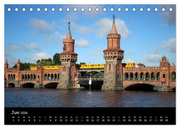 Produktbild: Berlin (Tischkalender 2026 DIN A5 quer), CALVENDO Monatskalender