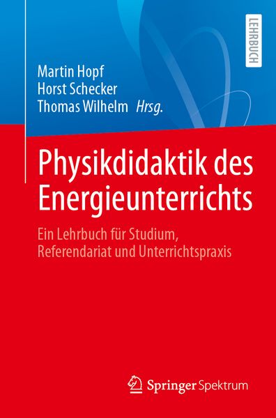 Produktbild: Physikdidaktik des Energieunterrichts