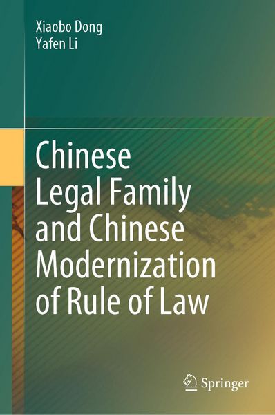 Produktbild: Chinese Legal Family and Chinese Modernization of Rule of Law