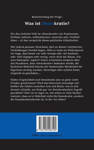 Produktbild: Beantwortung der Frage: Was ist Demokratie?