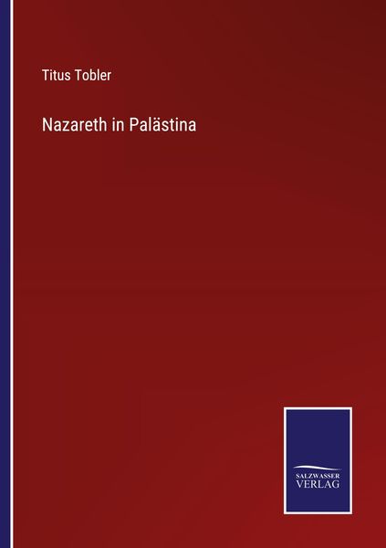 Produktbild: Nazareth in Pal&auml;stina