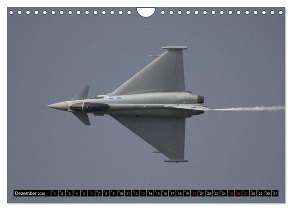 Produktbild: Augenblicke in der Luft: Eurofighter Typhoon (Wandkalender 2026 DIN A4 quer), CALVENDO Monatskalender