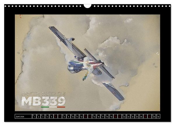 Produktbild: Aero Action Art - Luftfahrt Kunst (Wandkalender 2026 DIN A3 quer), CALVENDO Monatskalender