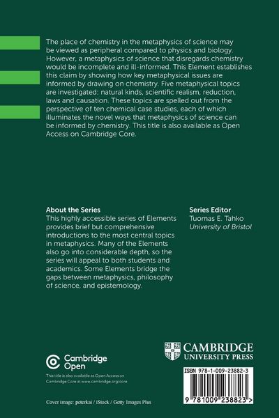 Produktbild: Chemistry's Metaphysics