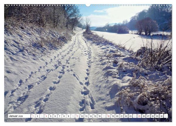 Produktbild: Traumhafte Wege durch die Eifel (hochwertiger Premium Wandkalender 2026 DIN A2 quer), Kunstdruck in Hochglanz