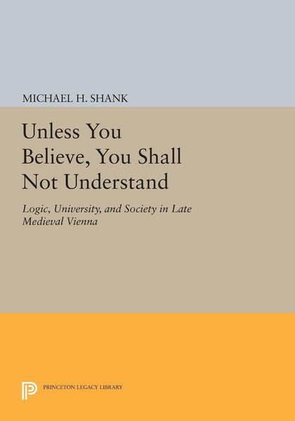 Produktbild: Unless You Believe, You Shall Not Understand
