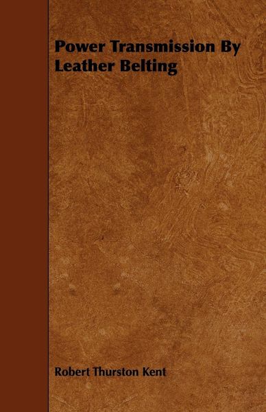 Produktbild: Power Transmission By Leather Belting