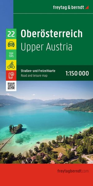 Produktbild: Freytag & berndt Stra&szlig;enkarte Ober&ouml;sterreich 1:150.000