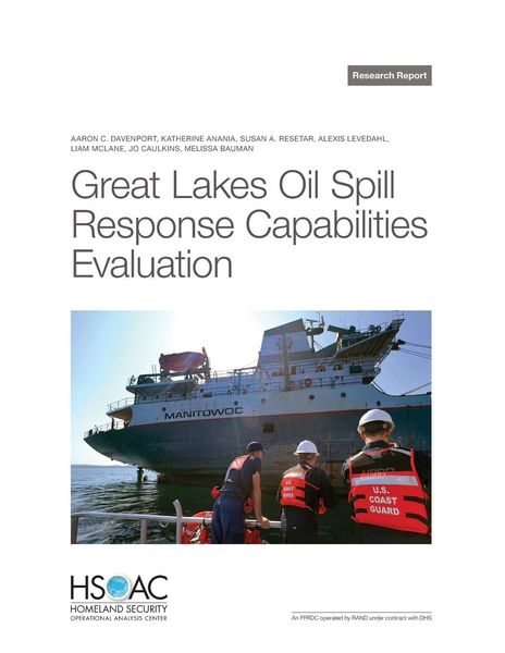 Produktbild: Great Lakes Oil Spill Response Capabilities Evaluation