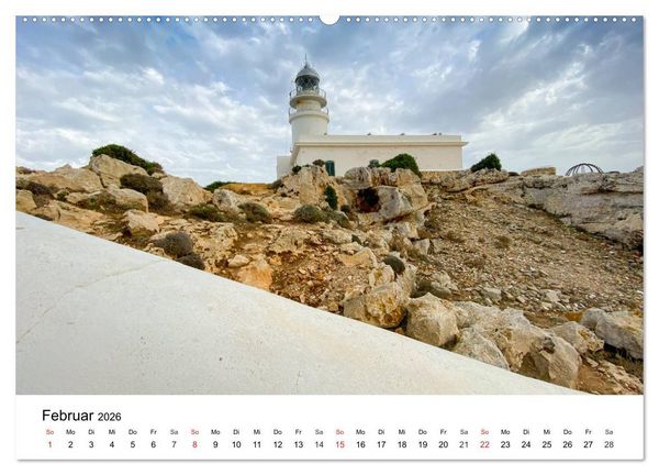 Produktbild: Wandern auf Menorca (Wandkalender 2026 DIN A2 quer), CALVENDO Monatskalender