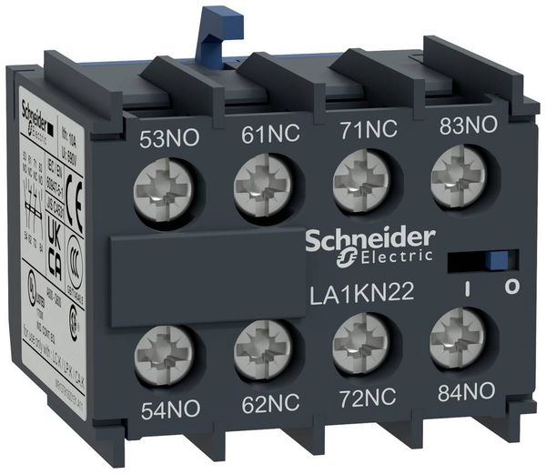 Schneider Electric LA1KN31 Hilfsschalterblock 3 Schließer, 1 Öffner 1St.