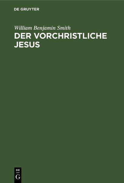 Produktbild: Der Vorchristliche Jesus