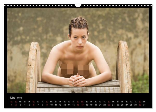 Produktbild: Outdoor Aktkalender 2027 (Wandkalender 2027 DIN A3 quer), CALVENDO Monatskalender