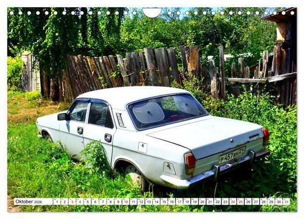 Produktbild: WOLGA - Auto-Legende der UdSSR (Wandkalender 2026 DIN A4 quer), CALVENDO Monatskalender