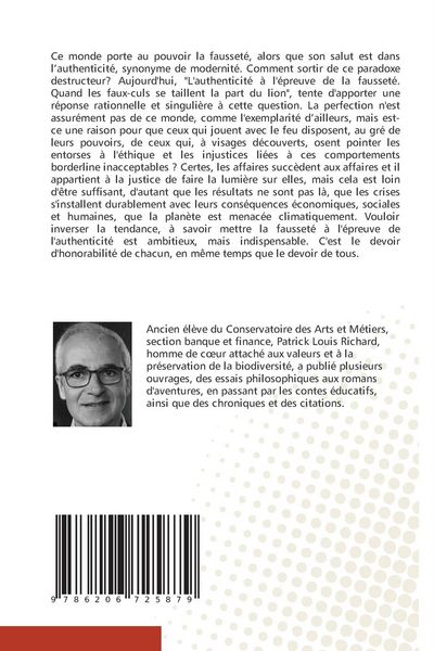Produktbild: L'authenticit&eacute; &agrave; l'&eacute;preuve de la fausset&eacute;